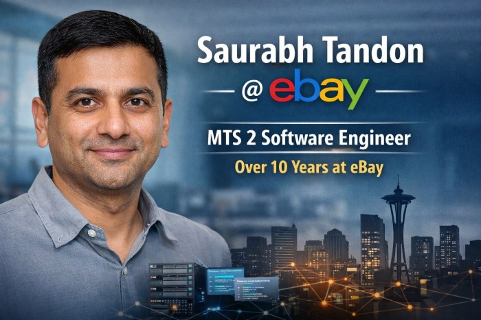 Saurabh Tandon eBay
