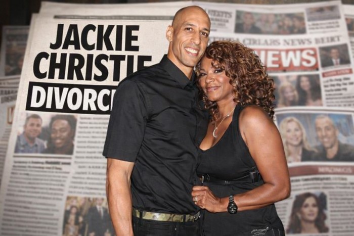 Jackie Christie divorced