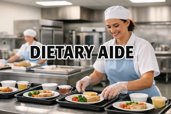 dietary aide employment