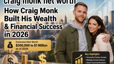 craig monk net worth​