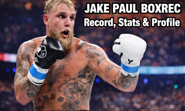 jake paul boxrec​